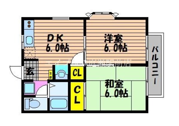 エステートピア春の物件間取画像